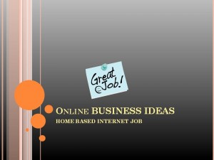 Online BUSINESS IDEAS IN INDIA