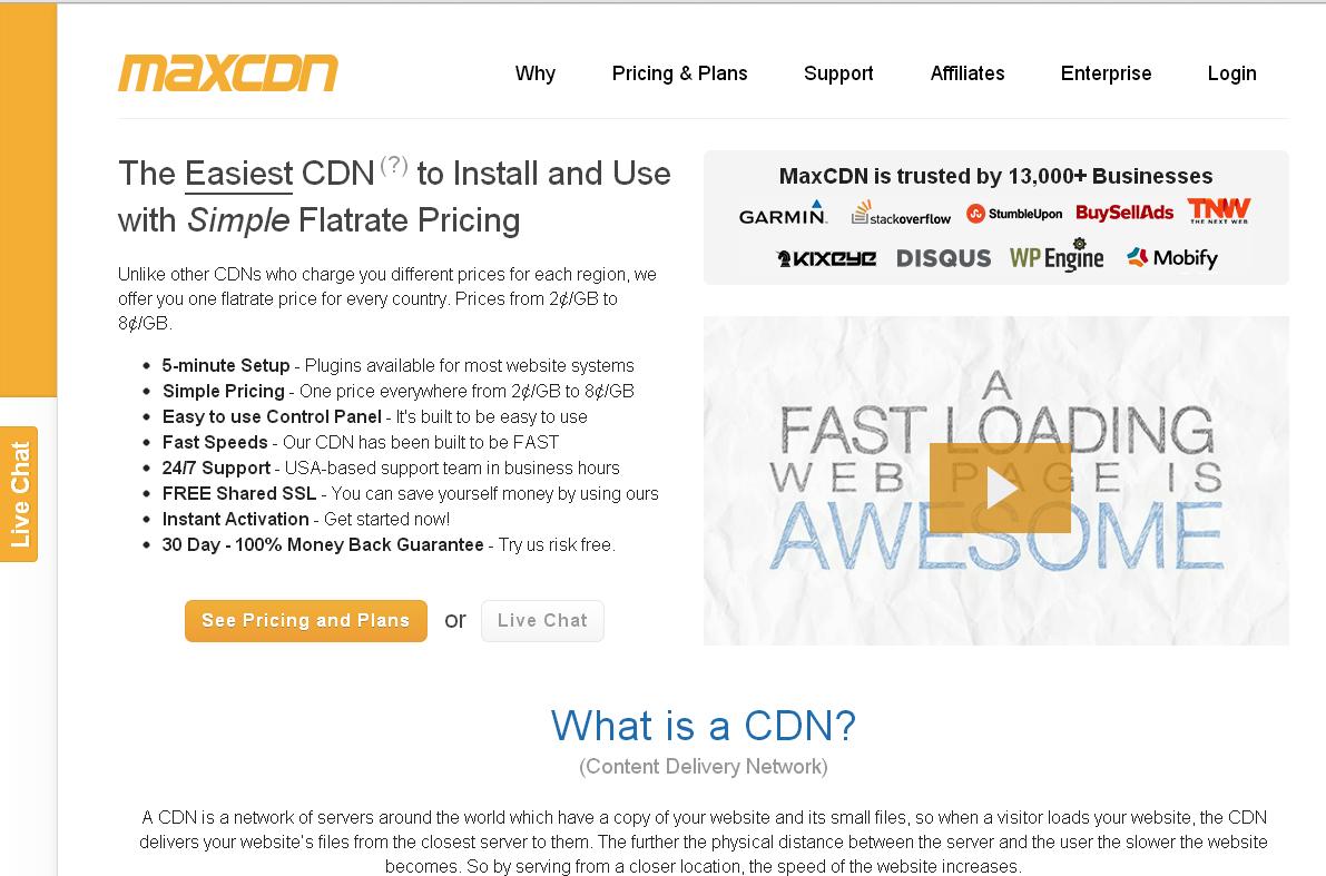 maxcdn review and discount coupon
