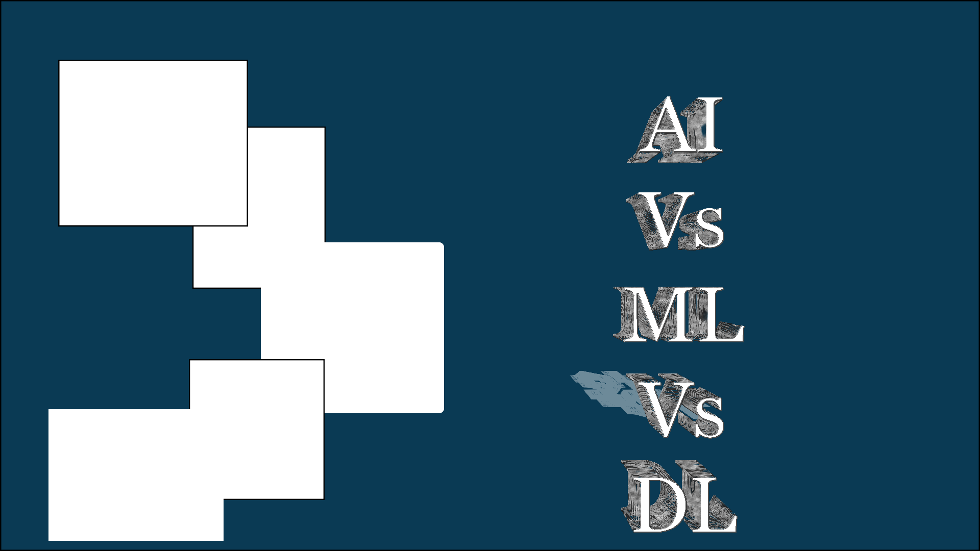 AI vs ML vs DL